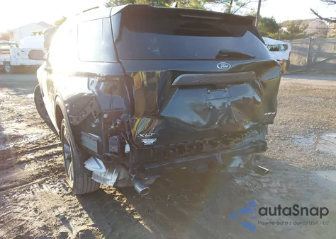 2023 Ford Explorer Xlt из США, поврежденный, VIN 1FMSK8DH7PGA94215